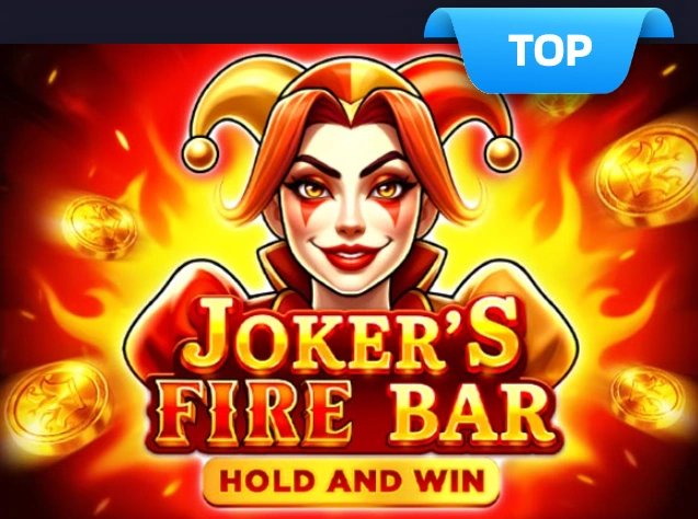 Joker's Fire Bar Hold and Win slot game